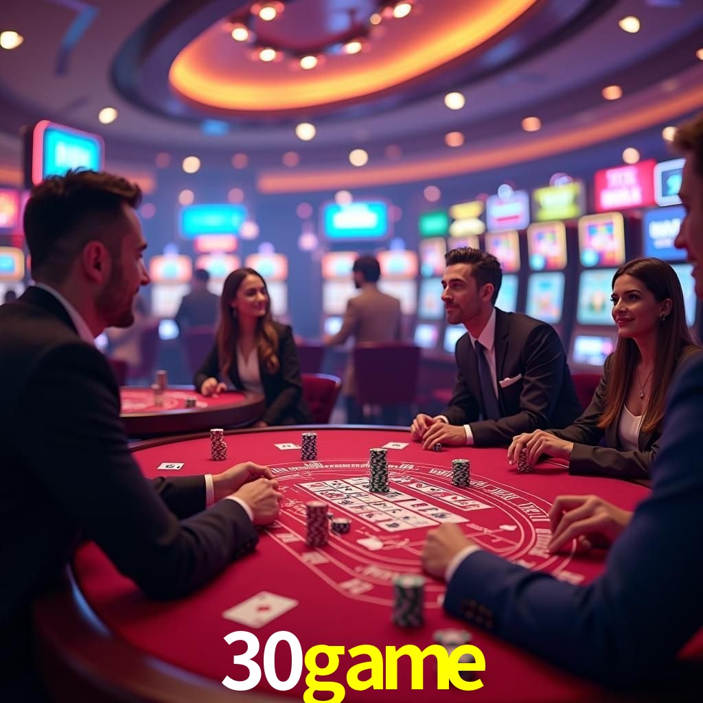 Interface do App 30game